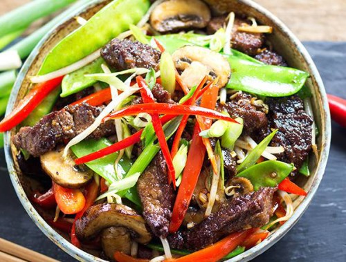 Asian Beef & Vegetables