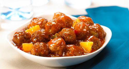 Sweet and Sour Chicken Bola Bola
